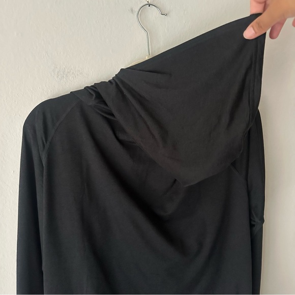 Vuori Ponto Performance Half-Zip Hoodie Black Medium - Picture 10 of 11